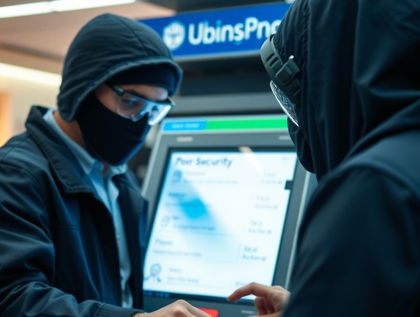 Security audit carried out on a self-service machine